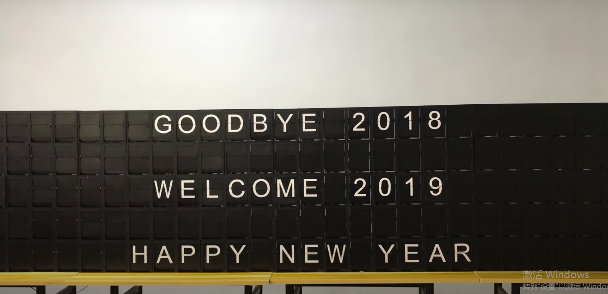 competitive price latest design of split flap display flip board