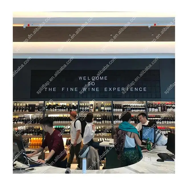 split flap display split flap display board split-flap display