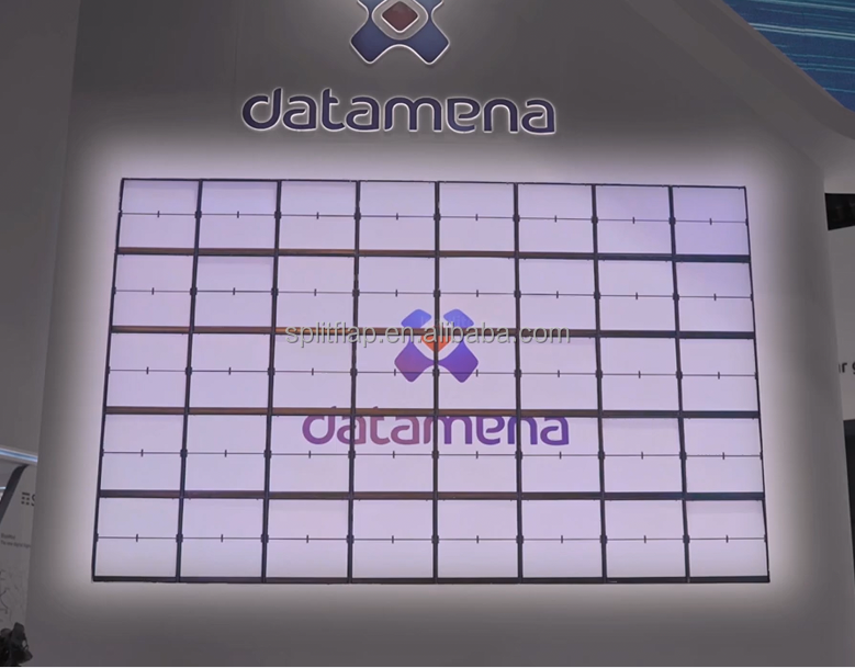 Exhibition creative billboard split flap display board Kinetic flip book picture flap