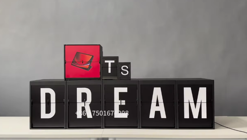 Big size split flap huge split flap modules