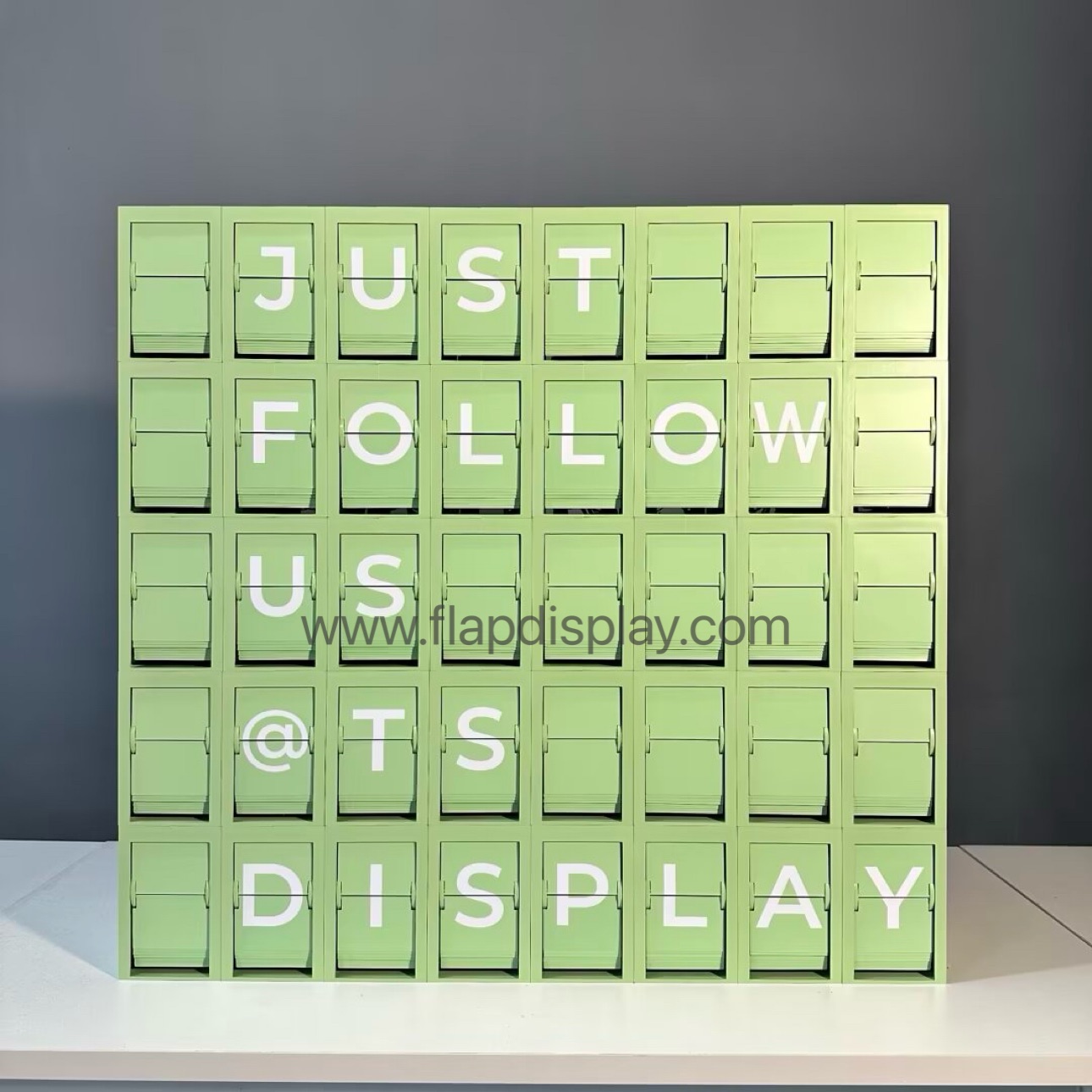 Custom Split Flap Display for Cafe or Coffee Shop – Retro Flip Board Sign with Full Customization Options