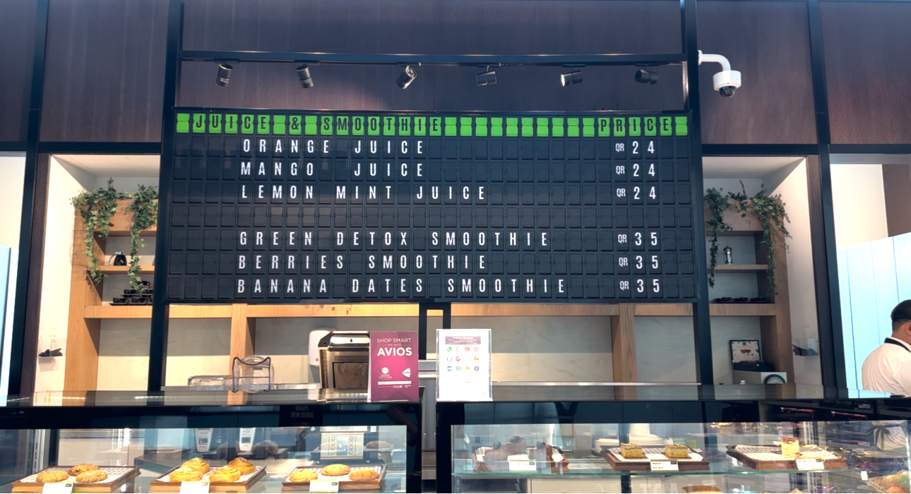 Split Flap Menu Custom Split Flap Display Manufacturer | Picture Flap Displays | TS Display