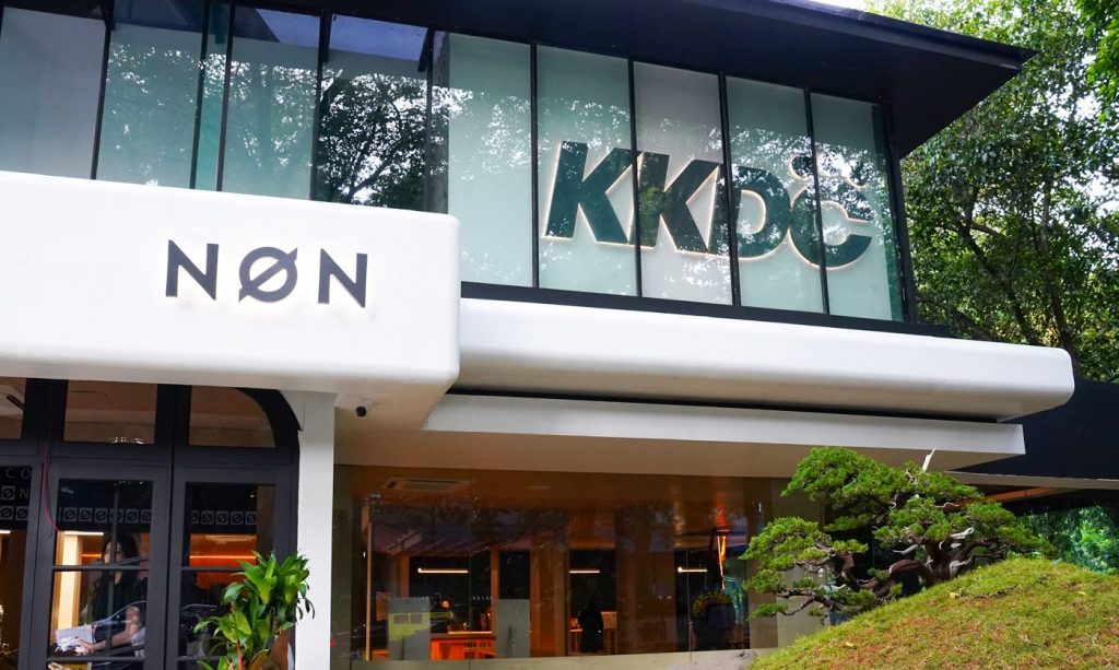 KKDC and NØN café exterior in Indonesia